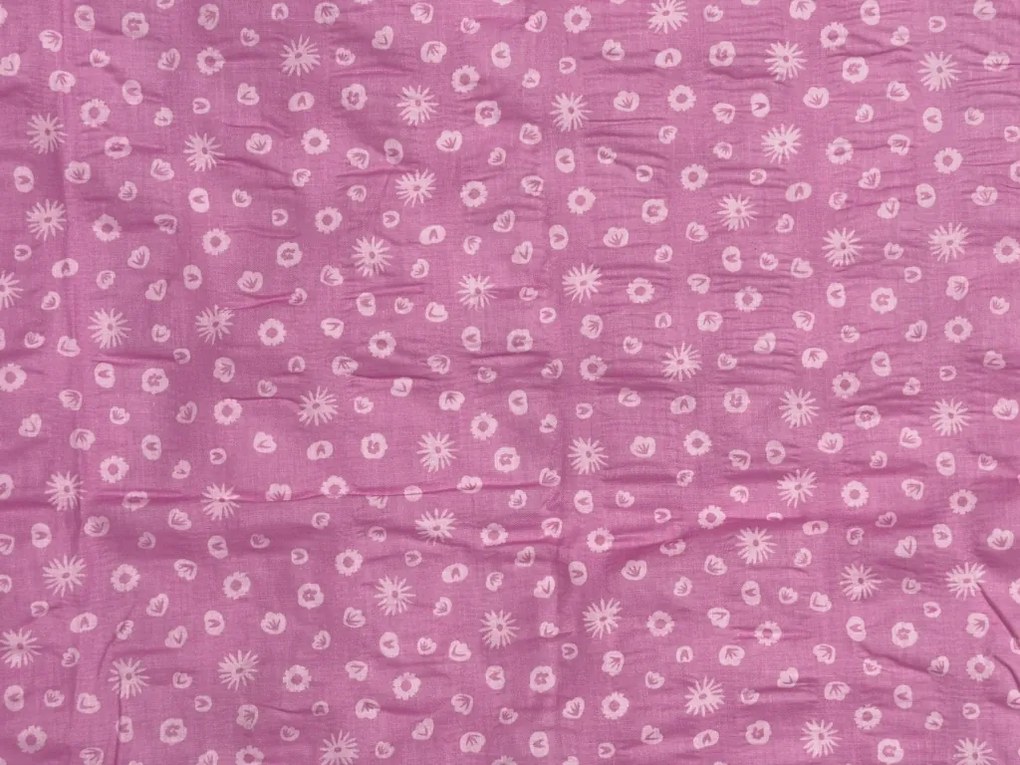 PrzytulneMieszkanie.pl PrzytulneMieszkanie.pl Pościel z kory do łóżeczka Renforcé LUNETTA różowa Rozmiar pościeli: 45 x 65 cm | 90 x 140 cm