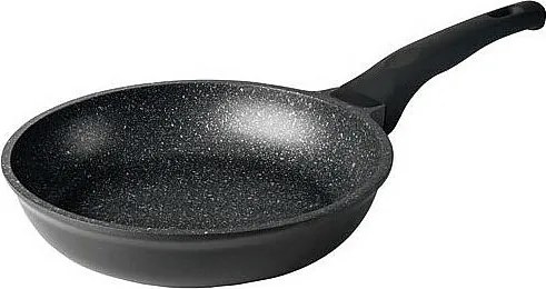 Patelnia Eco Piedra Black 22cm - 3-warstwowe powłoki nieprzywierające z cząstkami kamienia