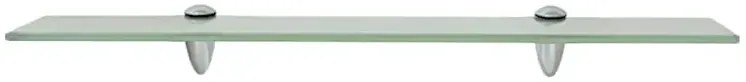 Mleczna szklana półka do łazienki 60x20 R1-N34
