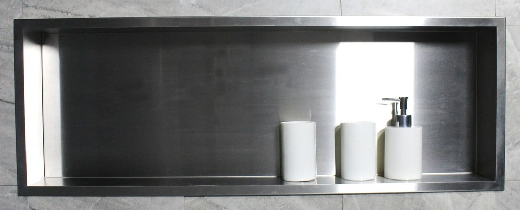 Półka wnękowa ścienna ze stali nierdzewnej BS903010