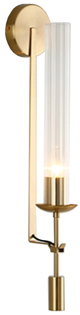 LAMPA ŚCIENNA KINKIET APP1204-1W Złota