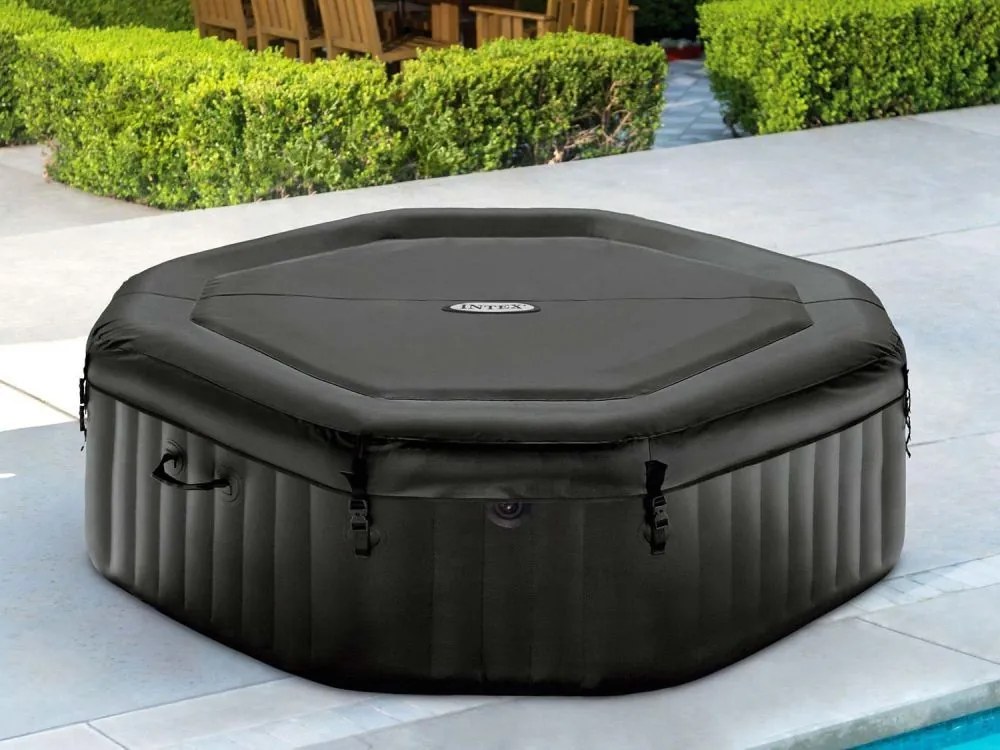 Jacuzzi ogrodowe dmuchane Intex 458, SPA 4-osobowe, WiFi, 120 dysz, 180 cm