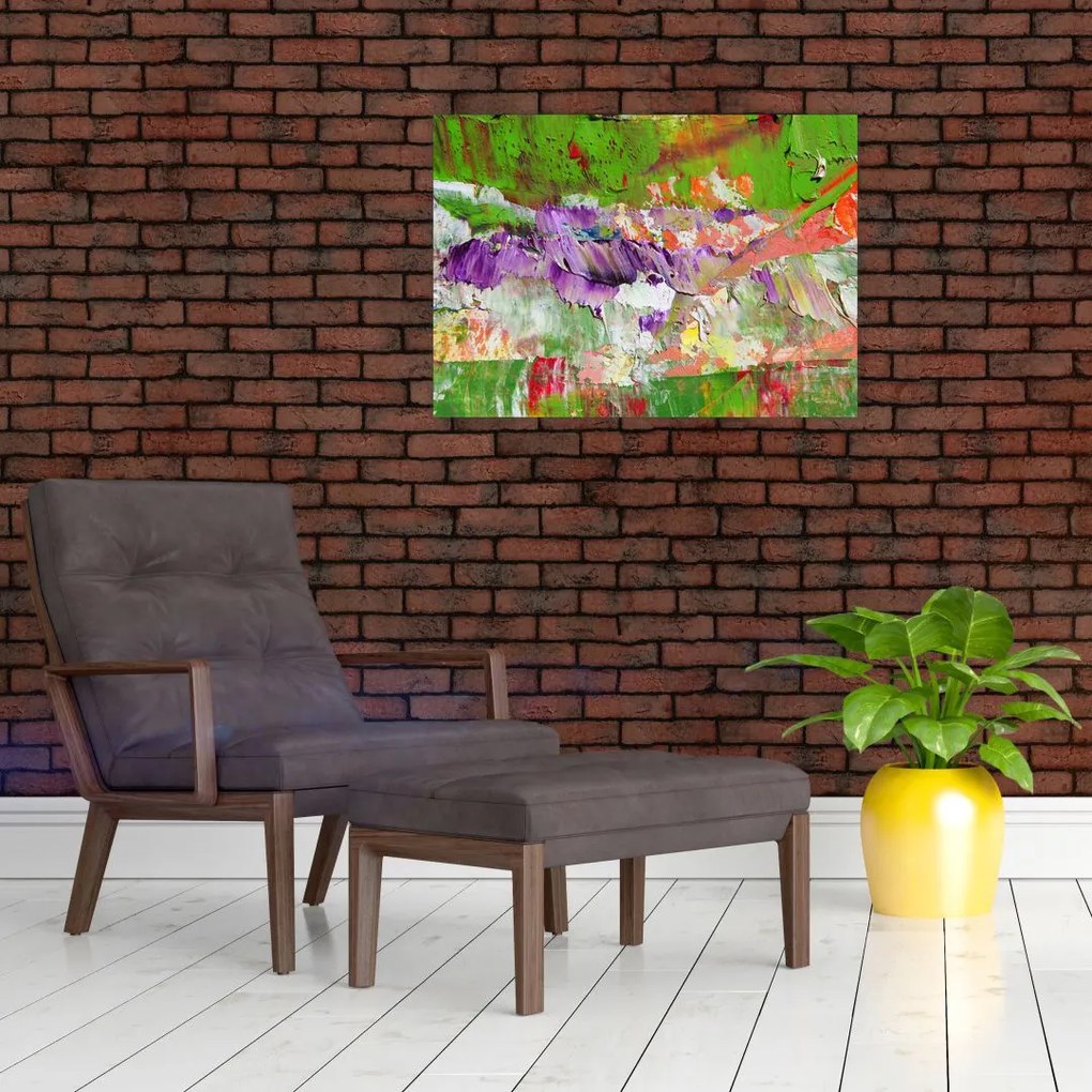 Obraz abstrakcji - malarstwo (70x50 cm)