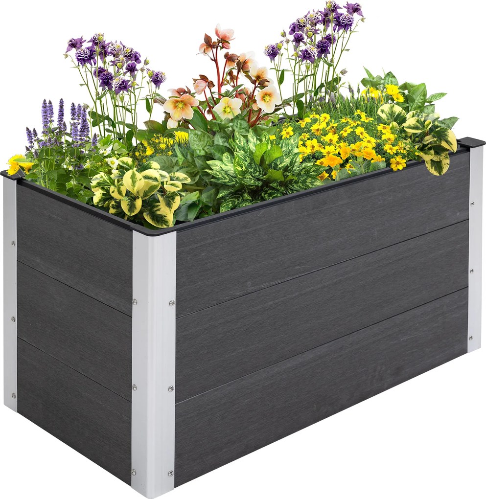 Outsunny skrzynia na rośliny donica