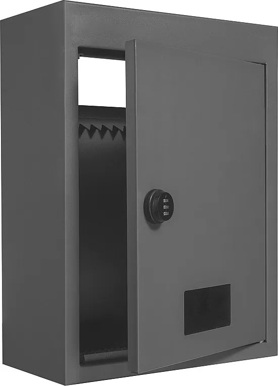 Skrzynka Na Listy Wbudowana SucceBuy 320x158x430mm, Ciemnoszara – Elegancki i Funkcjonalny Styl Wbudowany