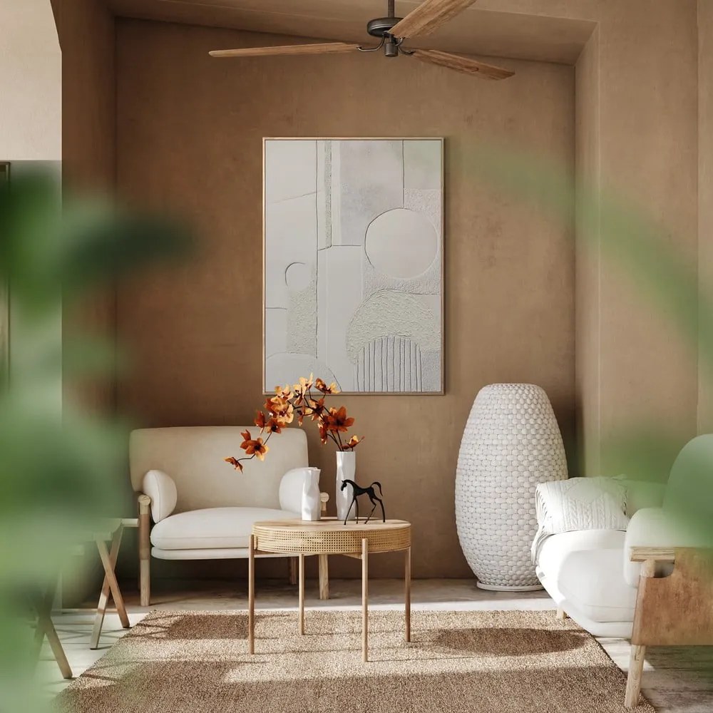 Obraz z ręcznie malowanymi elementami 70x100 cm Lan – Styler
