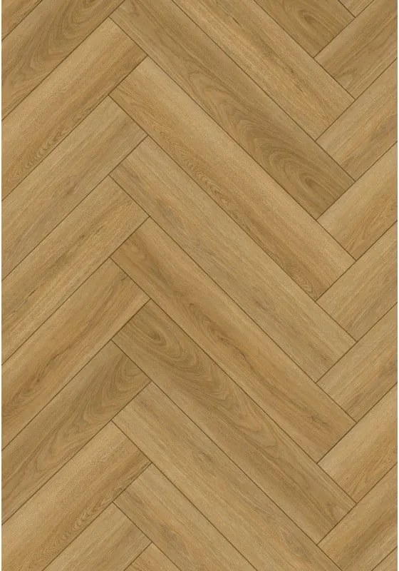 Mexen Chattanooga próbka paneli winylowych jodełka SPC 6,5 mm, podkład 1,5 mm, 4 V-Fuga, Dąb - F1178-S