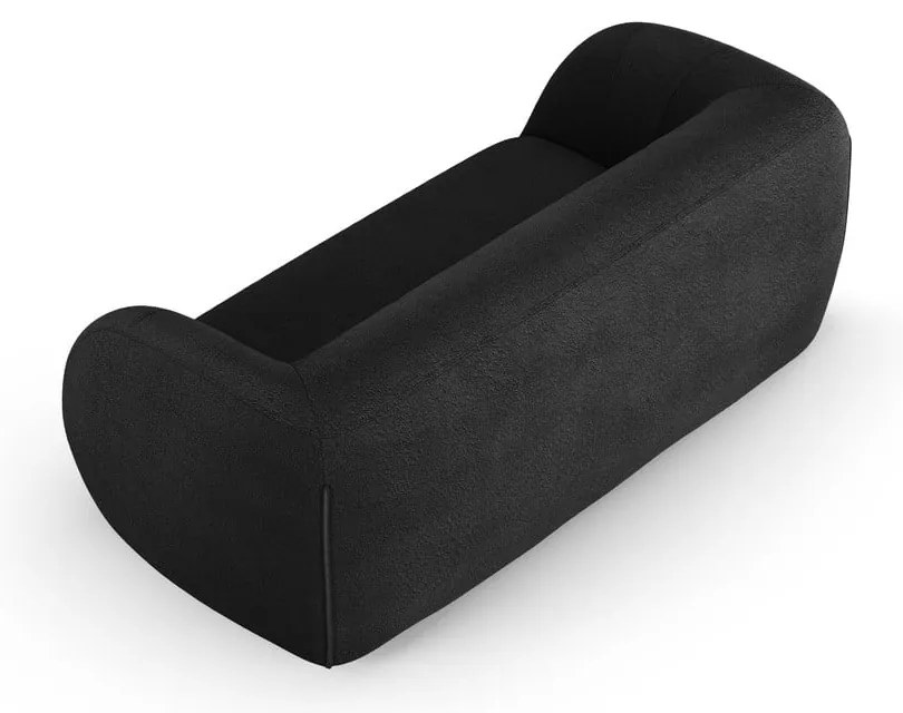 Ciemnoszara sofa z materiału bouclé 210 cm Essen – Cosmopolitan Design