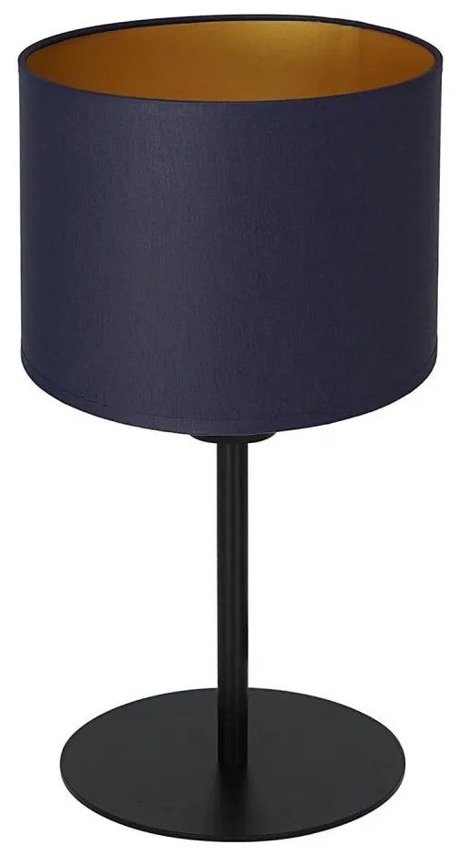 Lampa stołowa ARDEN 1xE27/60W/230V pr. 18 cm fioletowo-złota