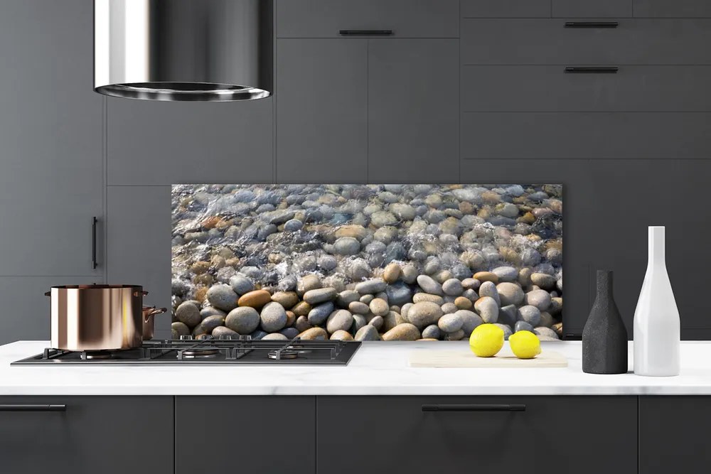 Panel Szklany Spokój Gładkich Kamieni