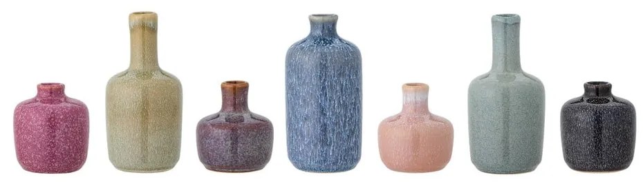 Kamionkowe wazony zestaw 7 szt. (wysokość 14 cm) Maien – Bloomingville