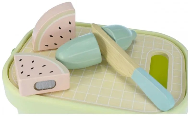 Tooky toy drewniany zestaw żywność warzywa owoce