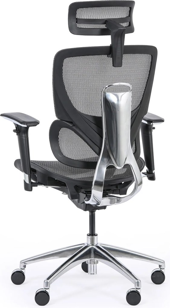 Krzesło biurowe wielofunkcyjne WINSTON SA, szary