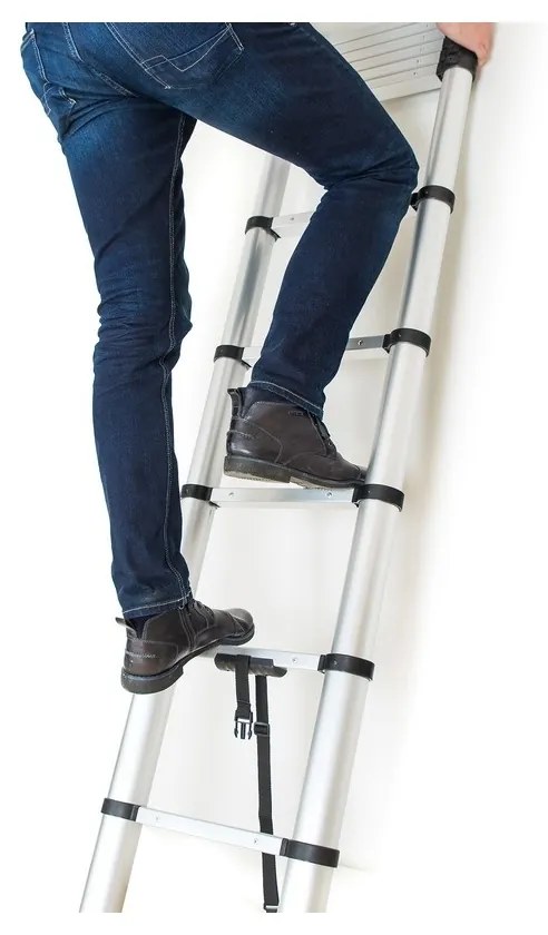 Drabina teleskopowa Beckford, 320 x 81 x 8 cm