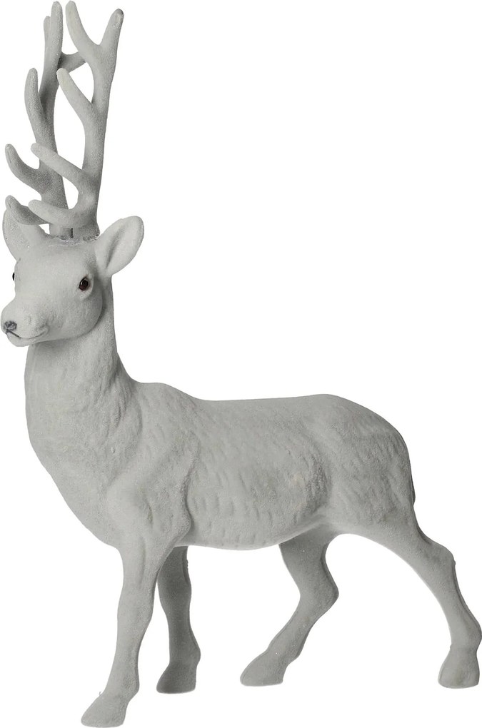 Dekoracja Reindeer 30x9x40 grey
