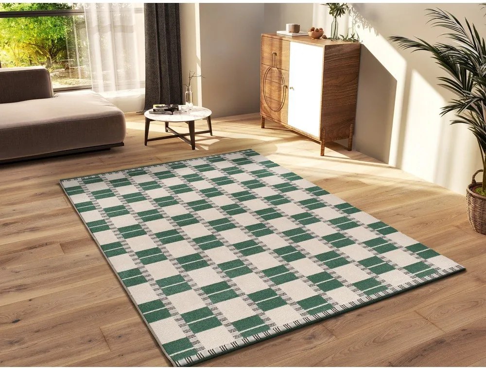 Zielony/beżowy dywan 200x290 cm Astra – Universal