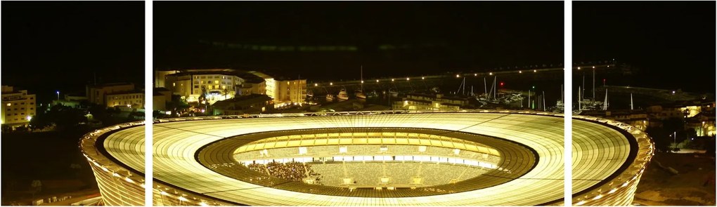 Obraz - stadion piłkarski (170x50 cm)