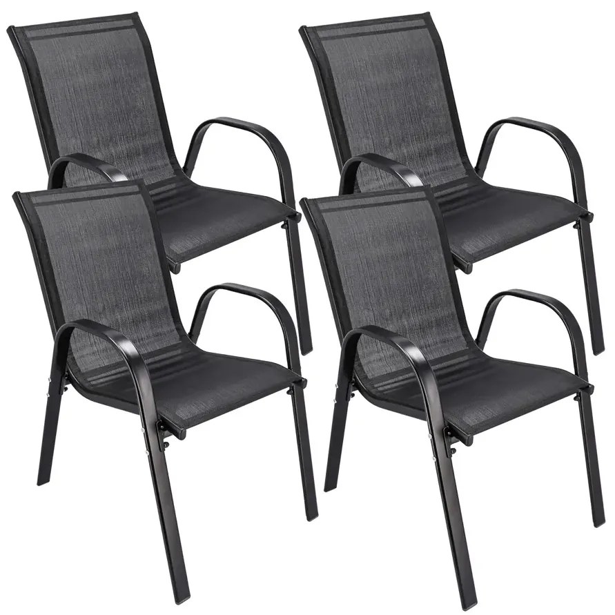 Komplet 4 sztuk krzeseł ogrodowych R3-C36