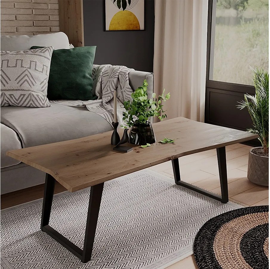 Stolik kawowy rzemieślnik 120x60x40 yan