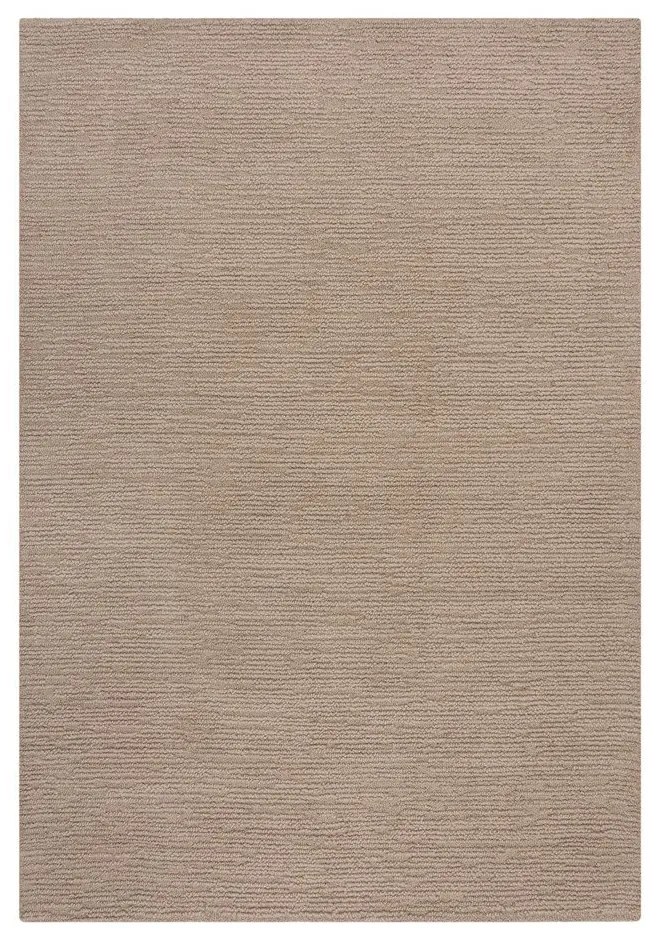 Beżowy wełniany dywan tkany ręcznie 200x290 cm Harris Boucle – Flair Rugs