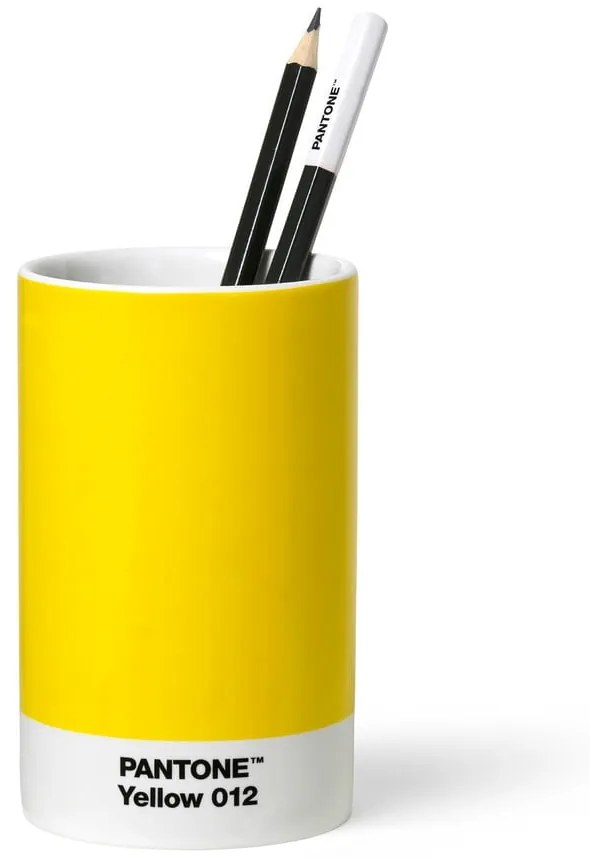 Ceramiczny organizer na artykuły papiernicze Yellow 012 – Pantone