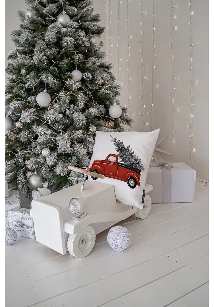 Poduszka dekoracyjna ze świątecznym motywem 45x45 cm Christmas Truck – Butter Kings