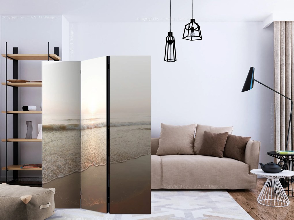 Parawan akustyczny Pejzaże 135x172 cm 3-częściowy biały ARTGEIST B