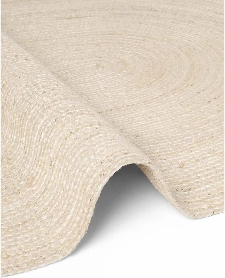 Dywan z juty dwustronny/tkany ręcznie w jasnym naturalnym kolorze 160x230 cm Braided – Hanse Home