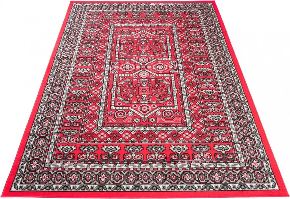 Czerwony dywan vintage R3-N06