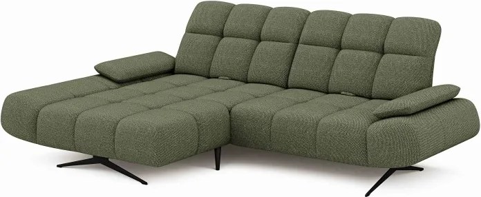 Elegancki narożnik MORENO S z funkcją w tkaninie ARAGON 39 WERSAL