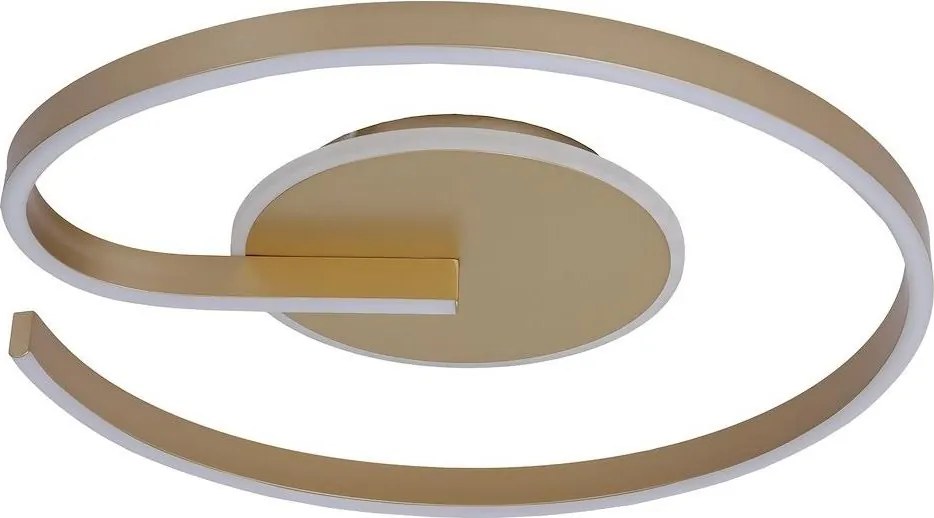 Lampa sufitowa LED LORENZO LED/22W/230V śr. 50 cm złota