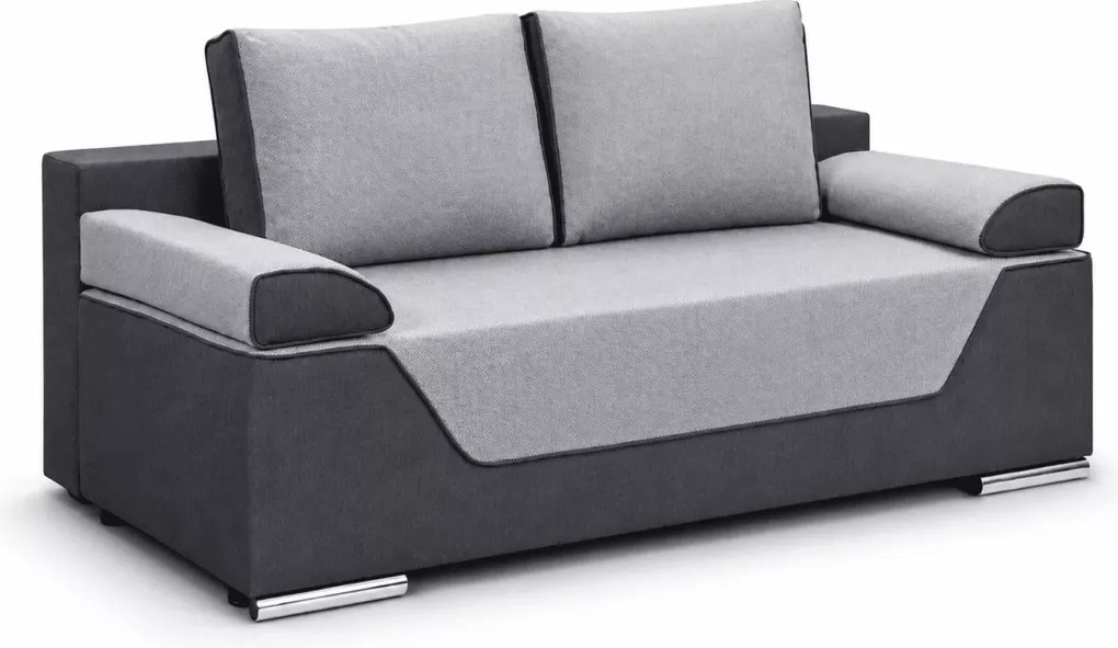 Kanapa Niga z funkcją spania i pojemnikiem na pościel – rozkładana sofa do salonu ze sprężynami bonell