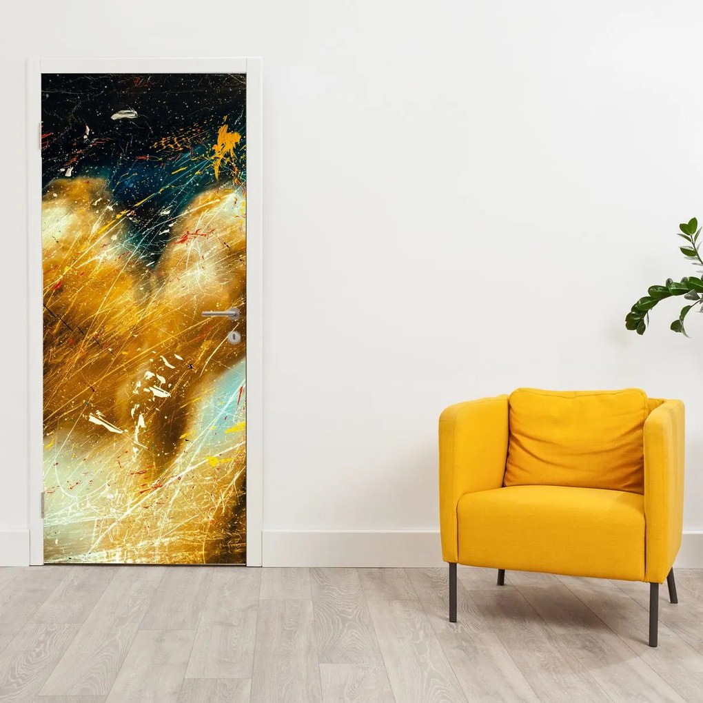 Fototapeta na drzwi - Całujące anioły (95x205cm)
