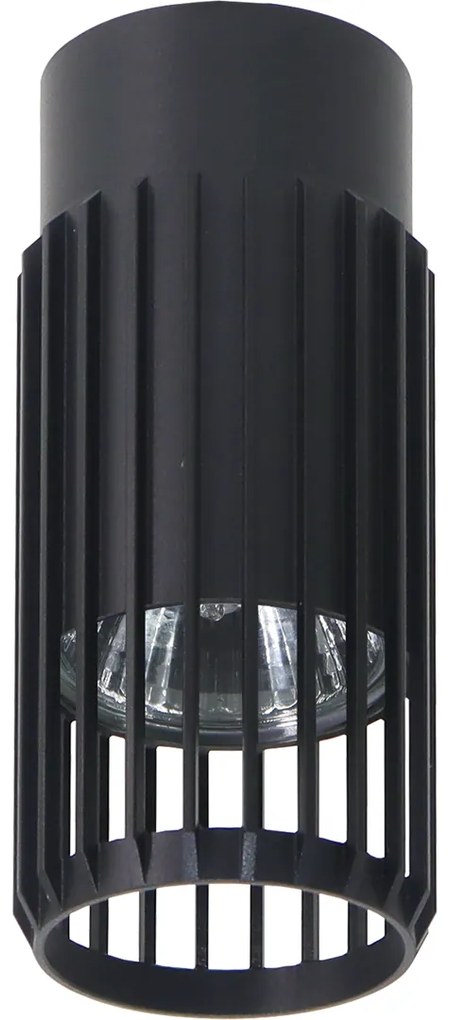 VERTICAL BLACK DOWNLIGHT 1xGU10, czarna, pojedyncza