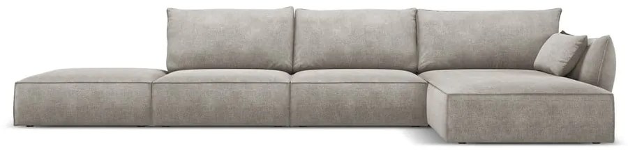 Jasnoszary narożnik (prawostronny) Vanda – Mazzini Sofas