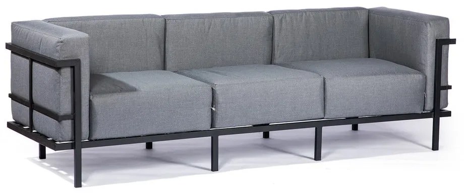 Szara 3-osobowa sofa ogrodowa Bonami Selection Bellisima