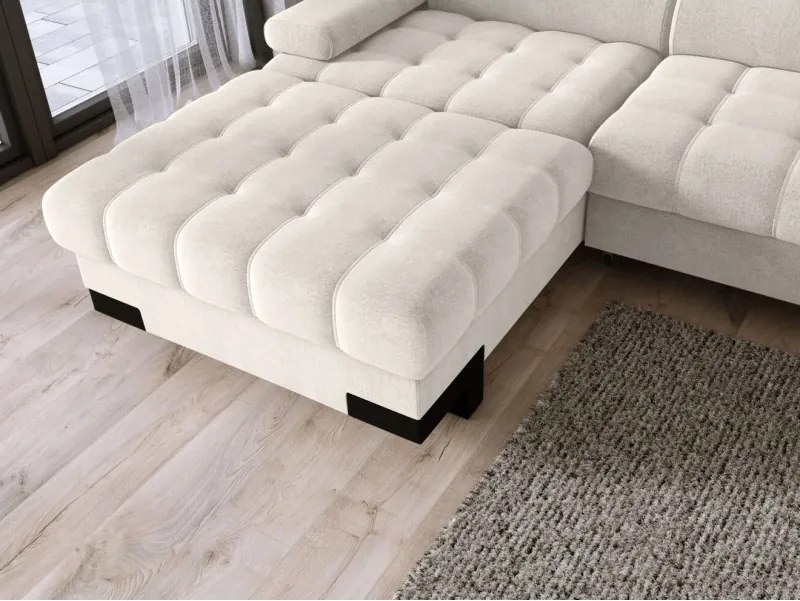 Narożnik SELVA S z funkcją spania i pojemnikiem WERSAL