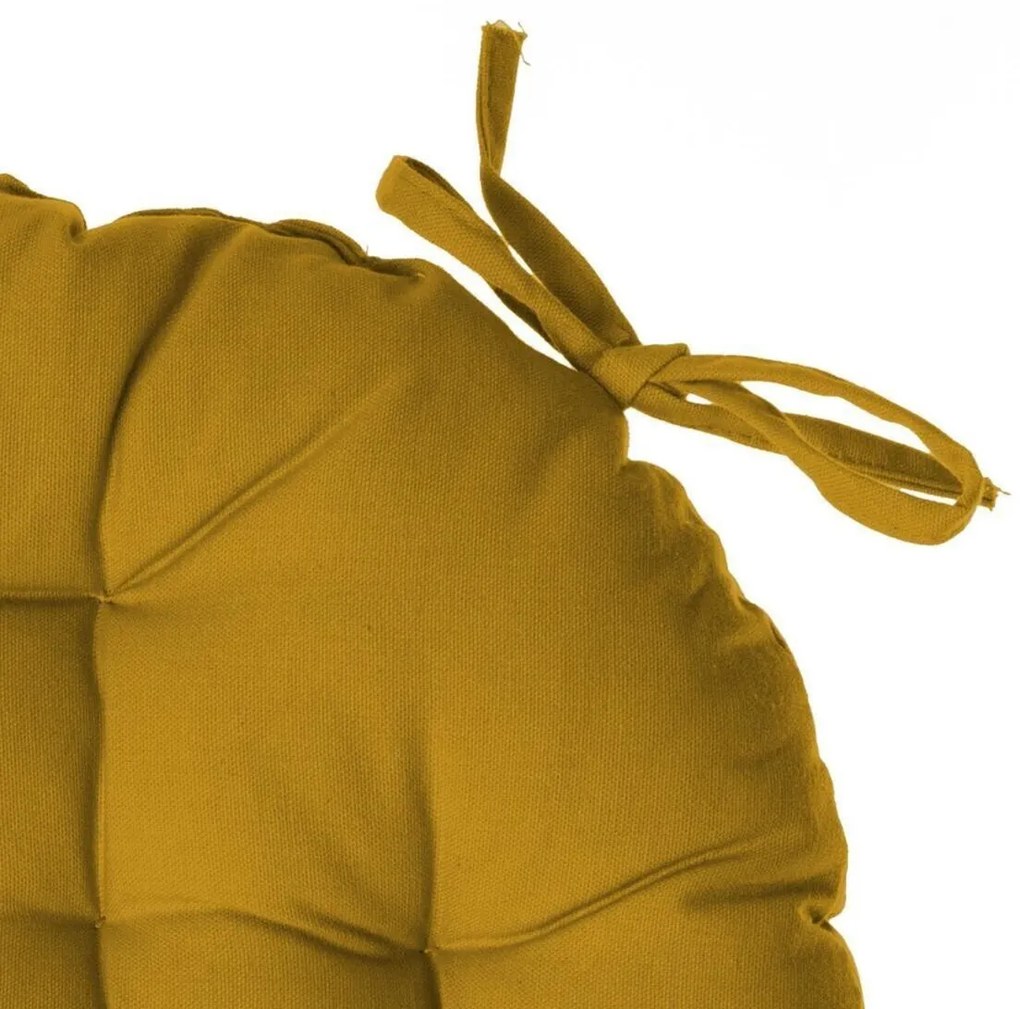 Okrągła poduszka na krzesło ROUND, Ø 38 cm