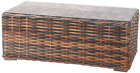 Zestaw rattanowy CORDOBA (szarobrązowy)