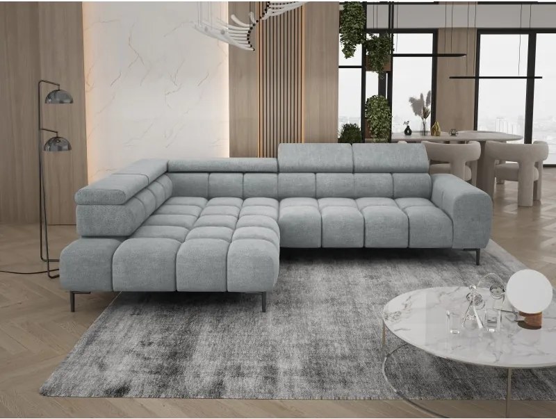 Narożnik PLAZA L Lewostronny w tkaninie CLOUD 81 WERSAL