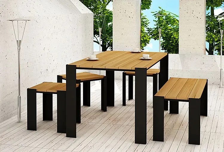 Komplet mebli ogrodowych Omexa 150cm - 24 kolory