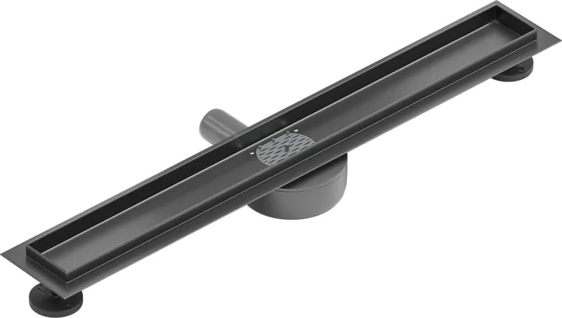 Mexen Flat 360° korpus do odpływu liniowego obrotowy 70 cm, gun gray szczotkowany - 1E40070