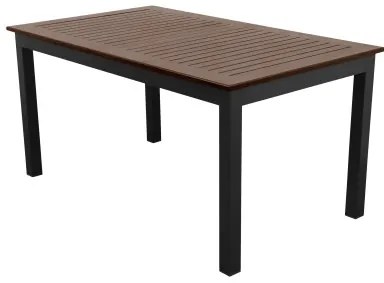 EXPERT WOOD Plus - stół ogrodowy aluminiowy 150 x 90 cm