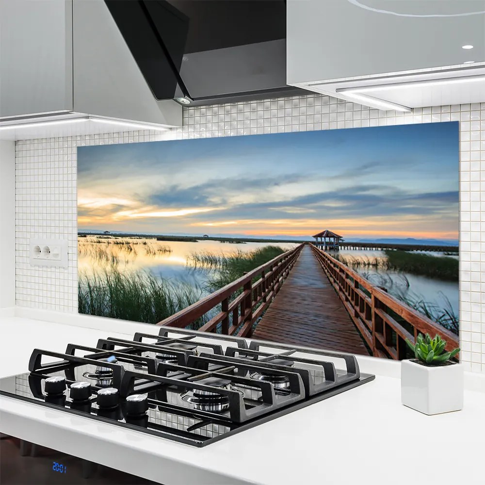 Panel Kuchenny Zabytkowa Konstrukcja Mostu