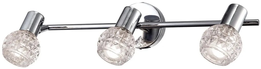 Lampa sufitowa ścienna ze szklanymi reflektorkami - 6X A760 E4-B10