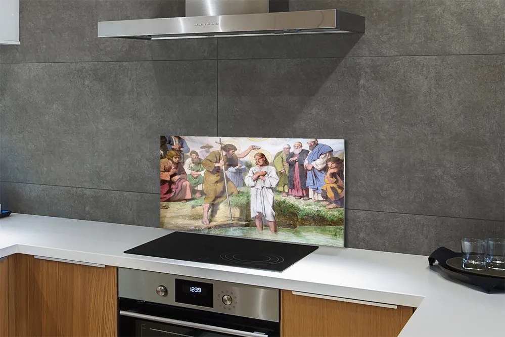 Szklany Panel Klasyczny Obraz Jezusa