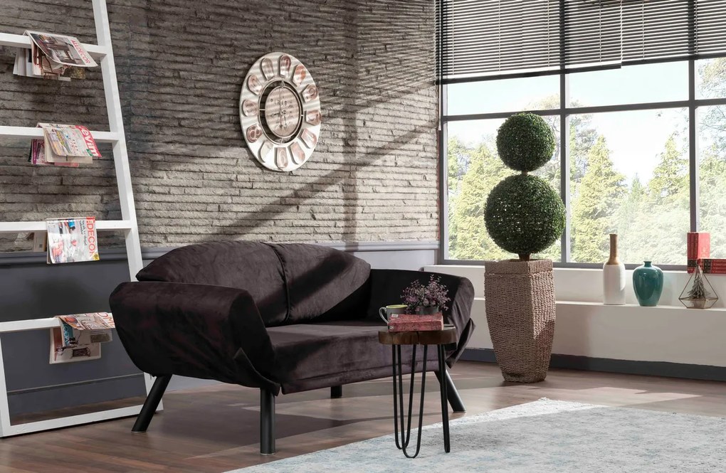 Sofa rozkładana Genzo Black