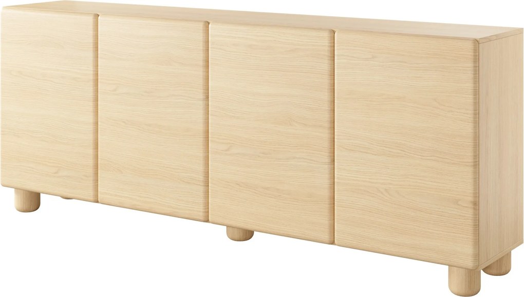 Komoda PALLA 199,7 cm do Salonu Sypialni Dąb