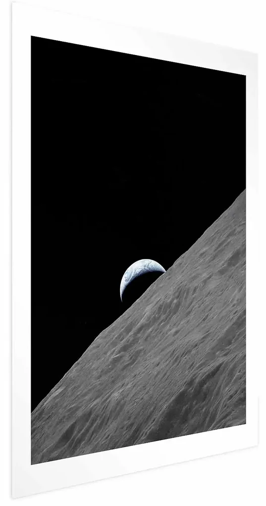 Plakat Samotna planeta 40x60 cm bez ramy z marginesem ARTGEIST B