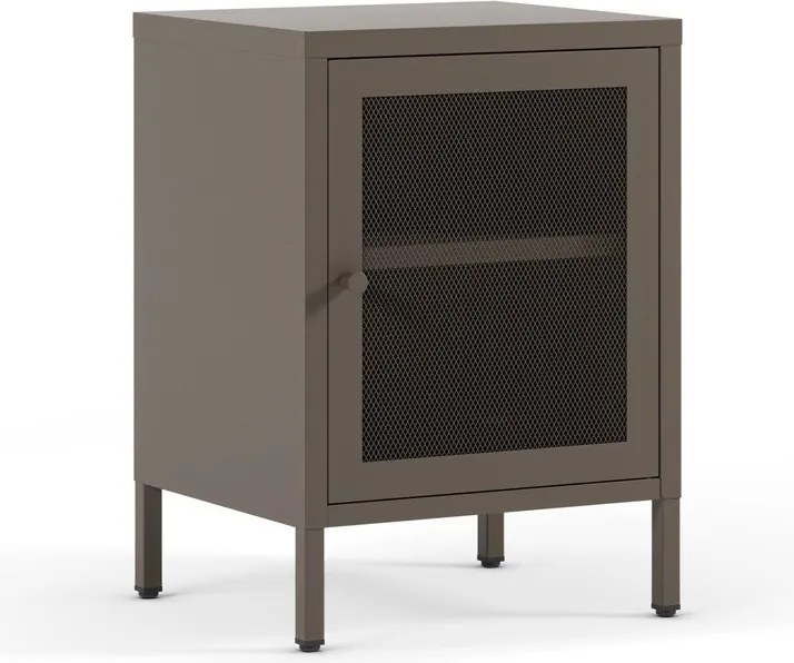 Szara szafka nocna Fayna – Marckeric